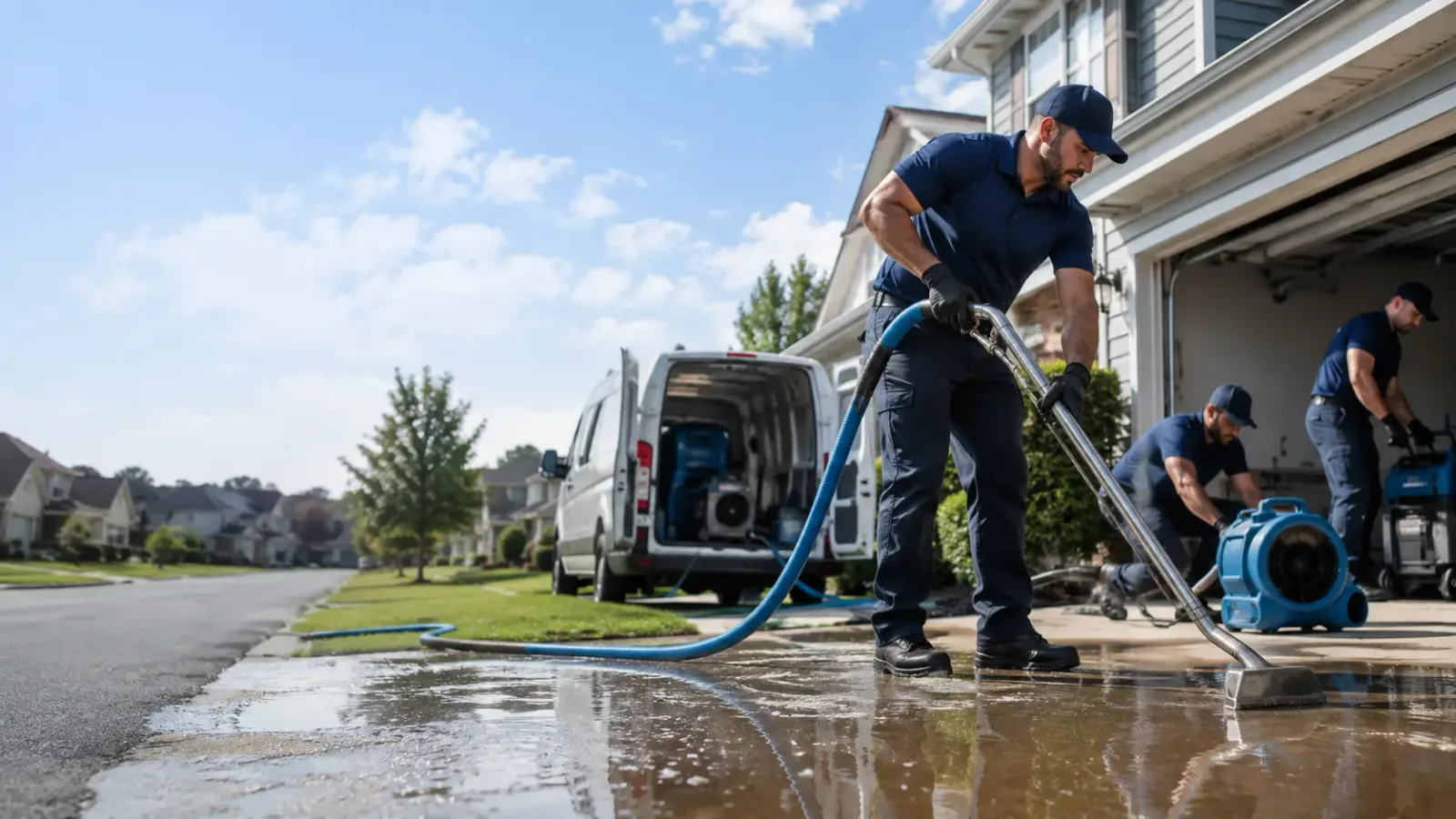 Flood Damage Restoration in New Llano, LA